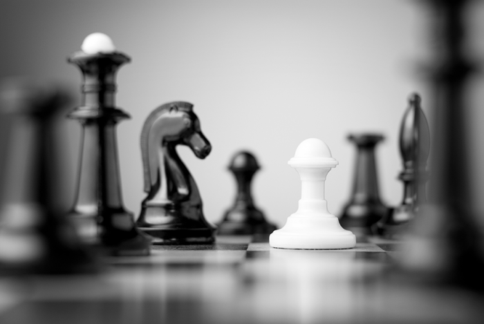 imagem de um tabuleiro de xadrez