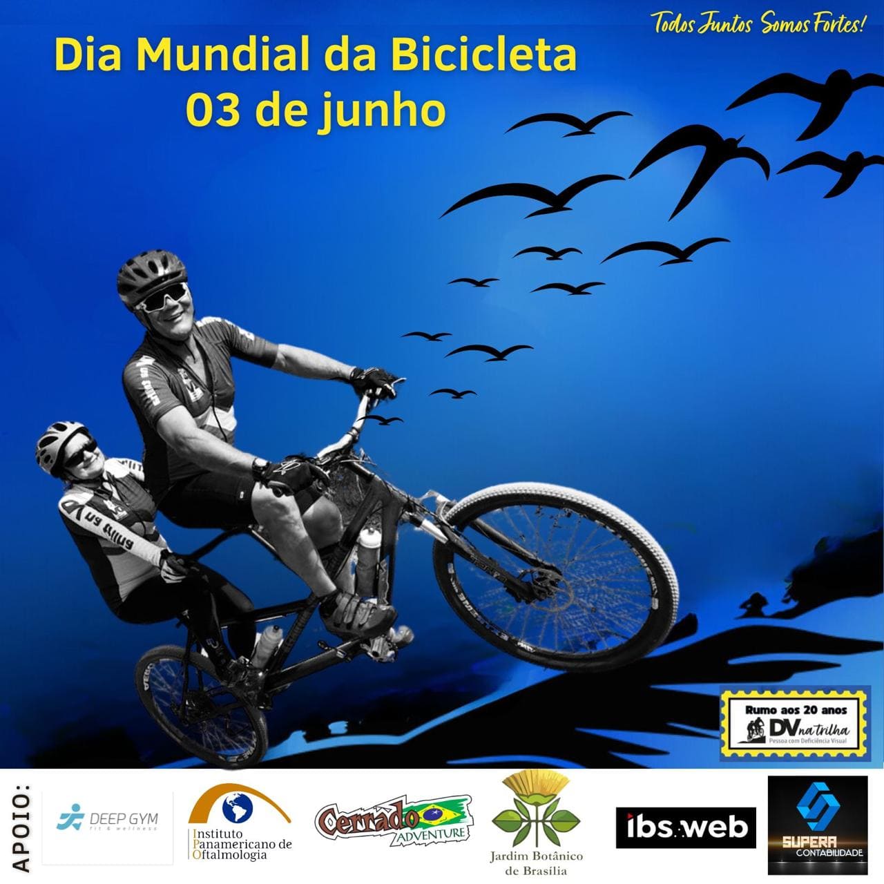  Dia mundial da Bicicleta  03 junho