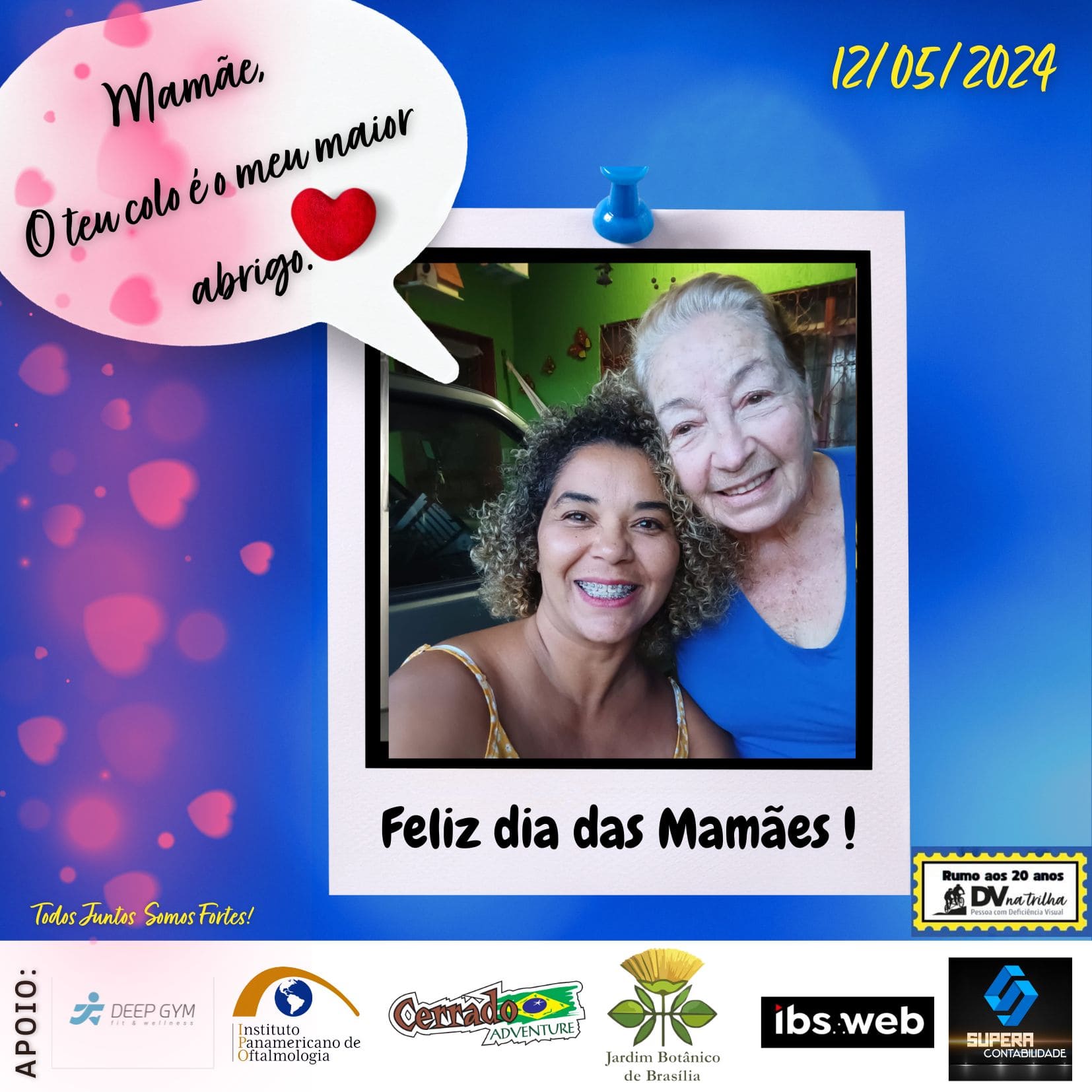 Feliz dia das Mães 