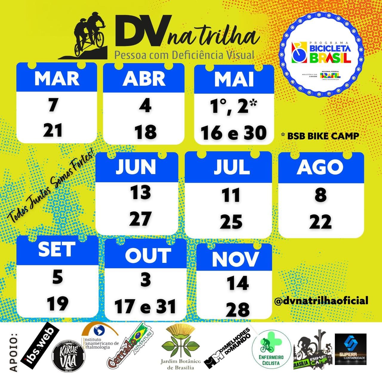 Calendário DV na Trilha – descrição do Projeto